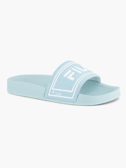 Lichtblauwe Badslipper