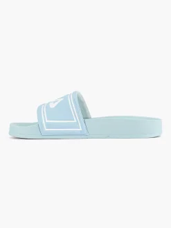 Lichtblauwe Badslipper