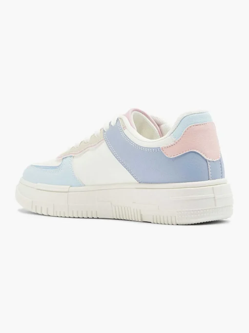 Lichtblauwe Platform Sneaker