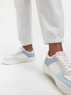 Lichtblauwe Platform Sneaker