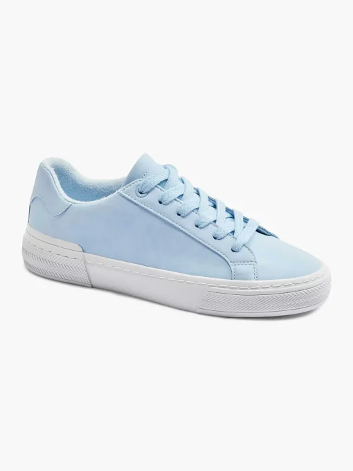 Lichtblauwe Sneaker