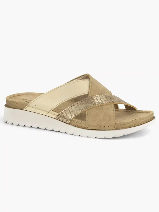 Lichtbruine Comfort Slipper