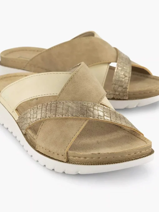 Lichtbruine Comfort Slipper