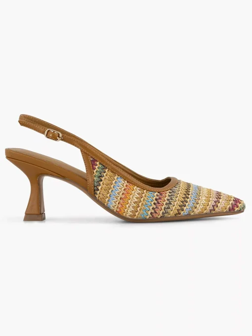 Lichtbruine Slingback