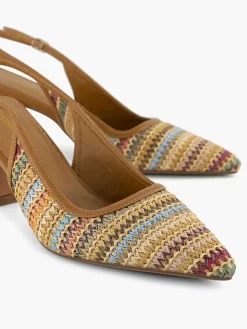 Lichtbruine Slingback