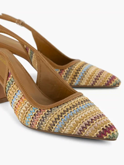 Lichtbruine Slingback