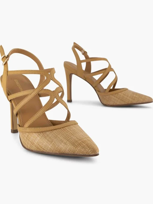 Lichtbruine Slingback