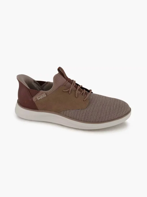 Lichtbruine Sneaker Swift Fit - Hands Free Memory Foam