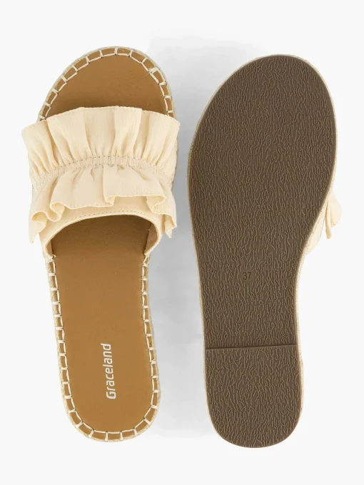 Lichtoranje Slipper Roesjes