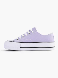 Lila Canvas Sneaker