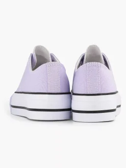 Lila Canvas Sneaker