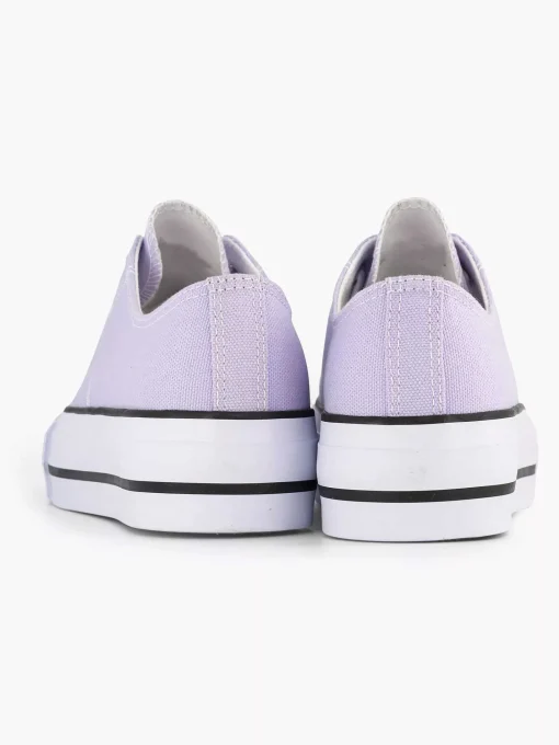 Lila Canvas Sneaker