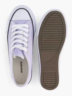 Lila Canvas Sneaker