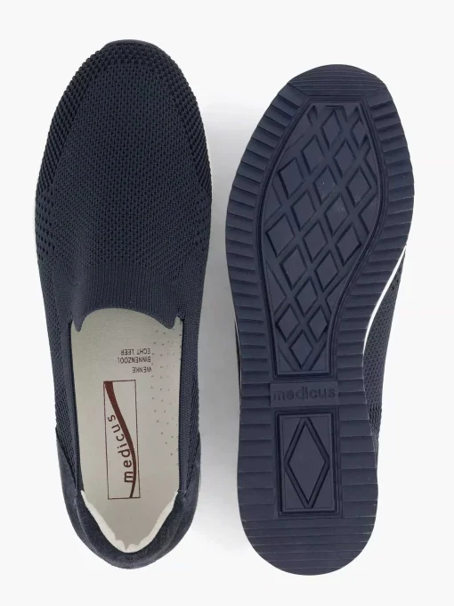 Marineblauwe Comfort Instapper