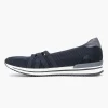 Marineblauwe Comfort Instapper