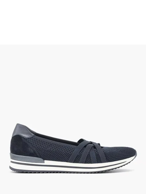 Marineblauwe Comfort Instapper