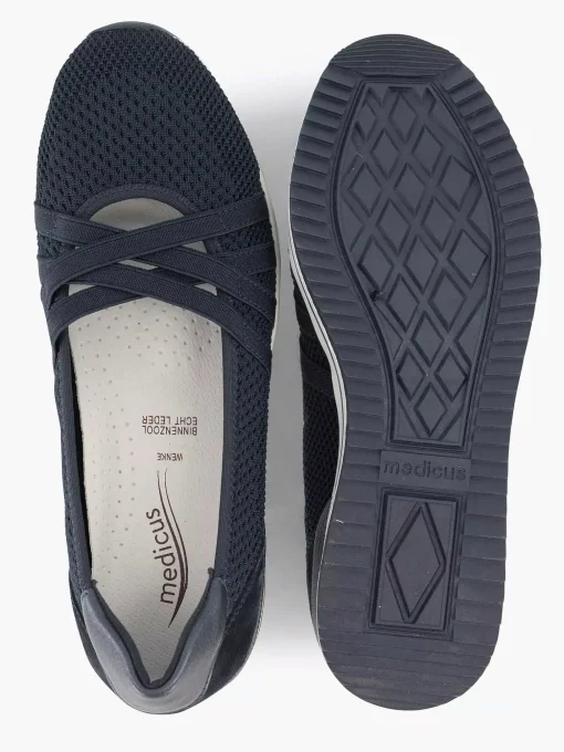 Marineblauwe Comfort Instapper