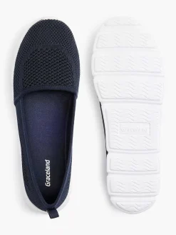Marineblauwe Instapper Memory Foam