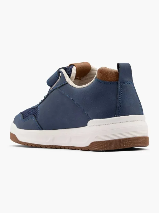 Marineblauwe Velcro Sneaker