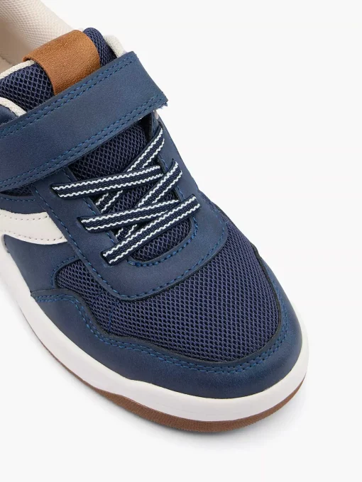 Marineblauwe Velcro Sneaker