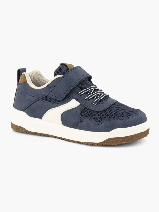 Marineblauwe Velcro Sneaker