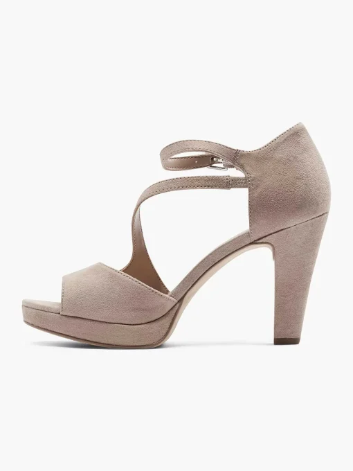 Oud Roze Sandalette