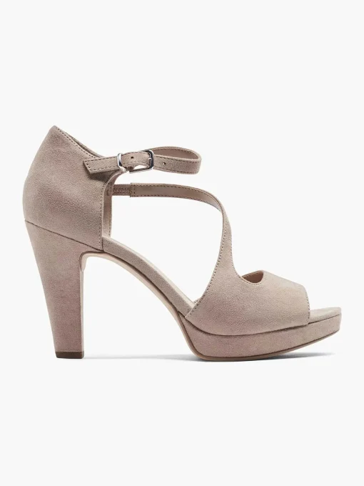 Oud Roze Sandalette