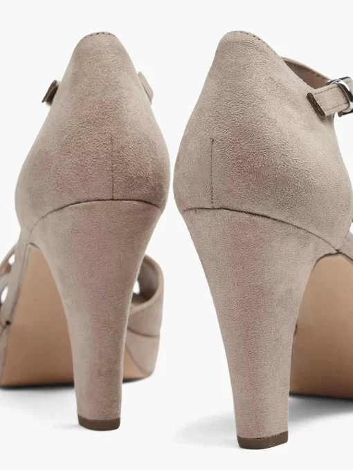 Oud Roze Sandalette