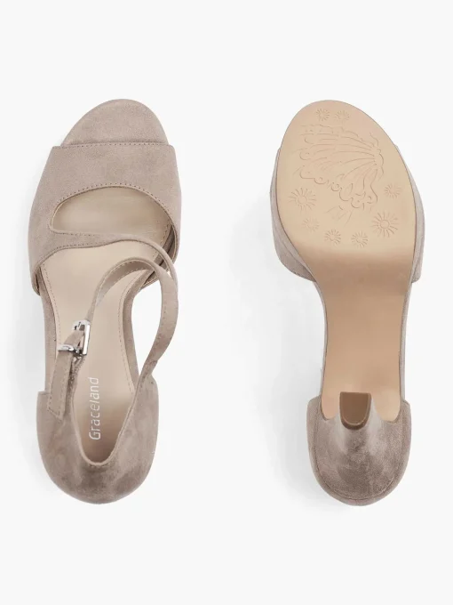 Oud Roze Sandalette