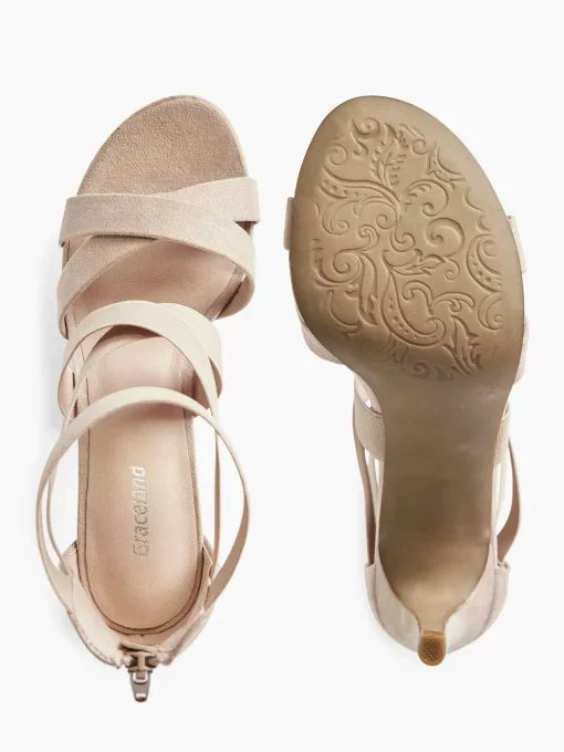 Oud Roze Sandalette