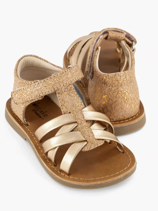 Rosegouden Sandaal Glitter
