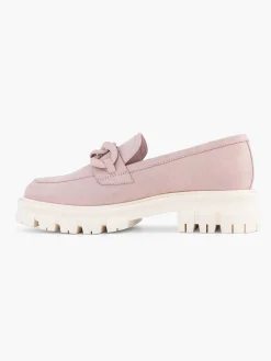 Roze Chunky Loafer Sierketting