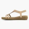 Roze Comfort Sandaal