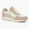 Roze Leren Sneaker