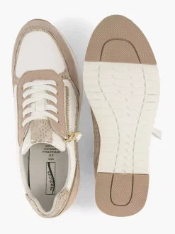 Roze Leren Sneaker