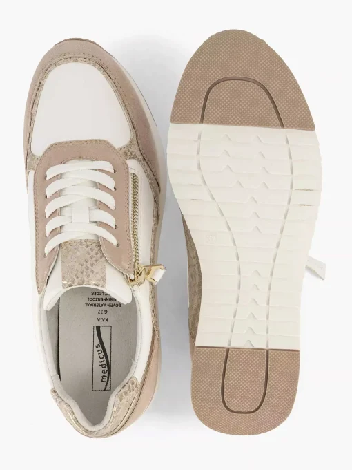 Roze Leren Sneaker