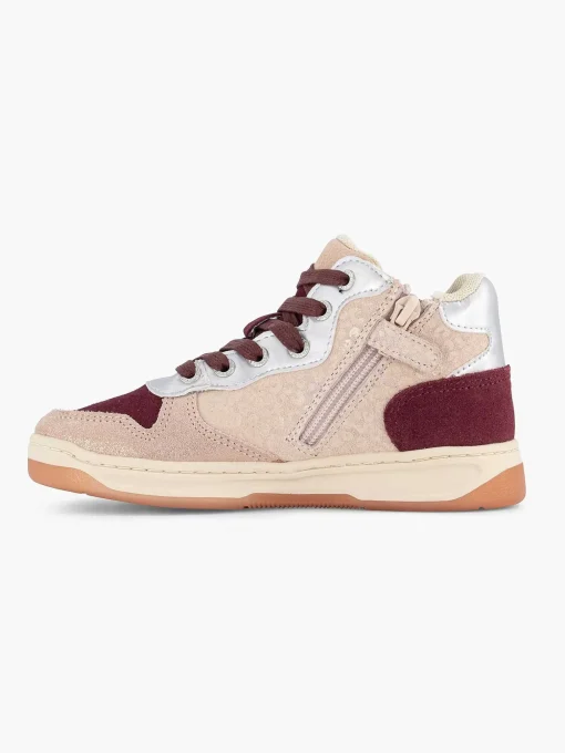 Roze Leren Sneaker