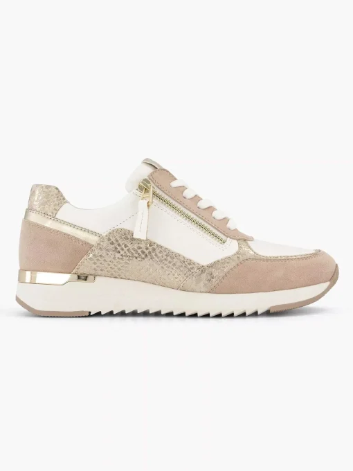 Roze Leren Sneaker