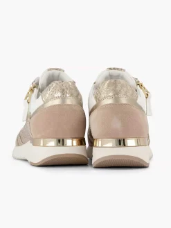 Roze Leren Sneaker