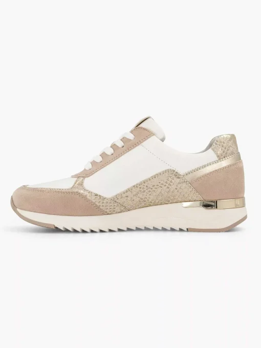 Roze Leren Sneaker