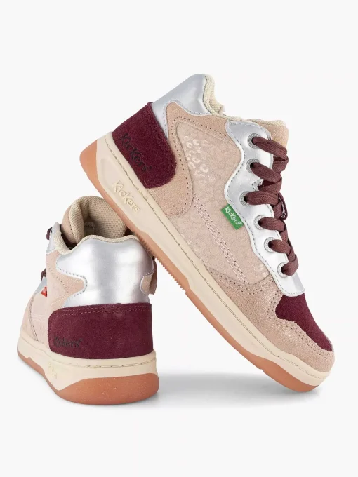 Roze Leren Sneaker