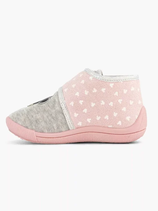 Roze Pantoffel Minnie Mouse