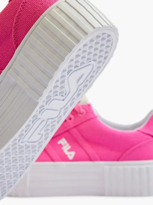 Roze Platform Canvas Sneaker