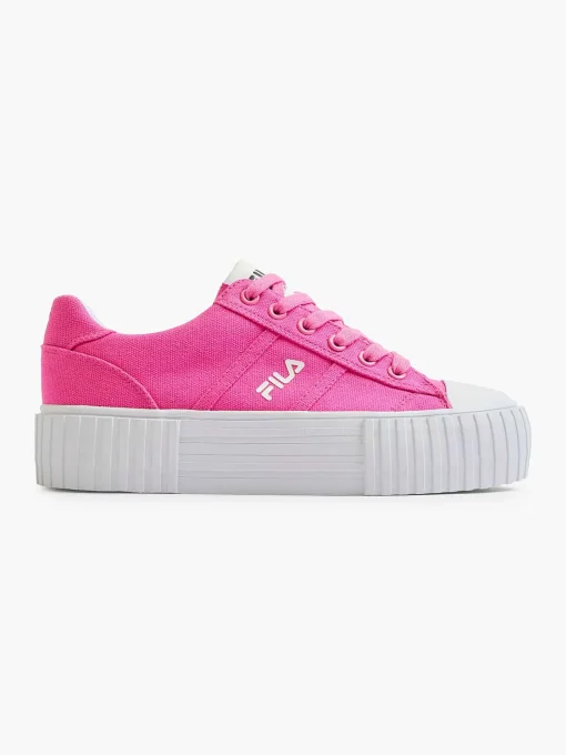 Roze Platform Canvas Sneaker
