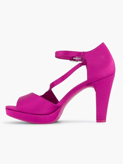 Roze Pump Satijn