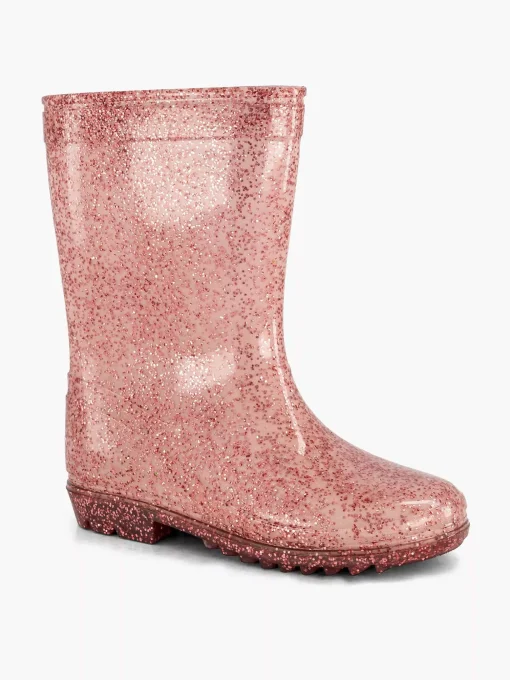 Roze Regenlaars Glitters