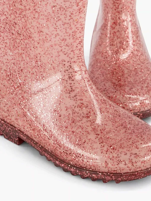 Roze Regenlaars Glitters