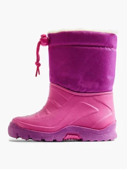 Roze Regenlaars Paw Patrol Gevoerd
