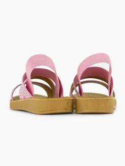 Roze Sandaal Steentjes