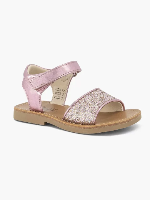 Roze Sandalen Glitters
